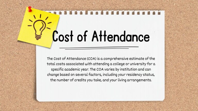 cost of attendance