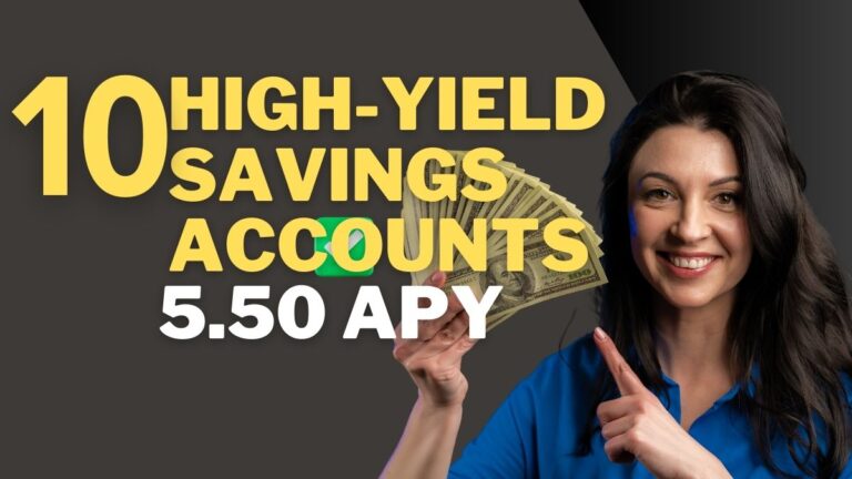 best high-yield savings accounts