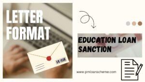 education loan sanction letter