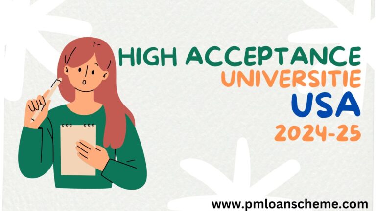 high acceptance universities in usa 2024