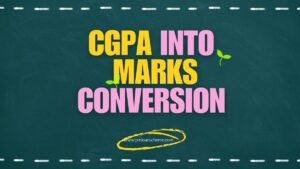 how to convert cgpa into marks